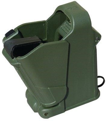 MAGLULA UPLULA UNIVERSAL PISTOL MAGAZINE LOADER AND UNLOADER 9MM TO .45 DARK GREEN UP60DG - Taurus Savings